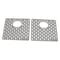 Ruvati Silicone Bottom Grid Sink Mat for RVG1385 and RVG2385 Sinks Gray RVA41385GR - alternate 1